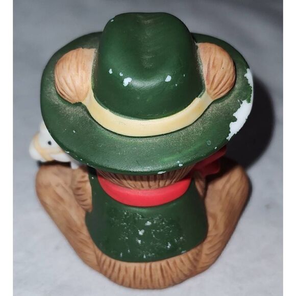 Homco #1417 Teddy Bears with horse and boat. Some paint chipping. - Picture 5 of 5